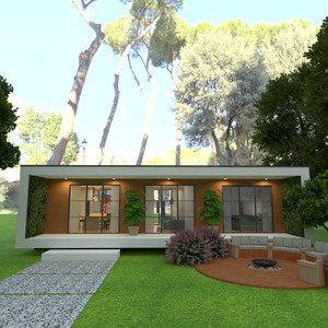 floorplans house terrace furniture decor bedroom 3d