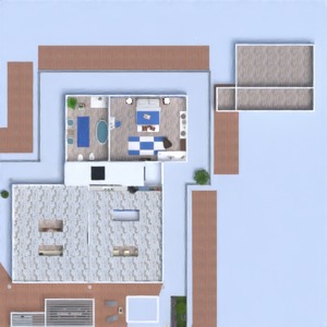 floorplans house terrace outdoor architecture 3d
