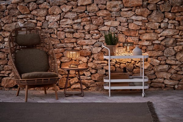 muebles de jardín de diseño de cane-line